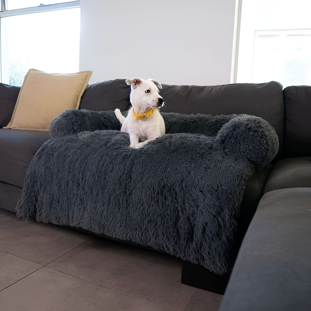 Comfy Plush Dog Sofa
