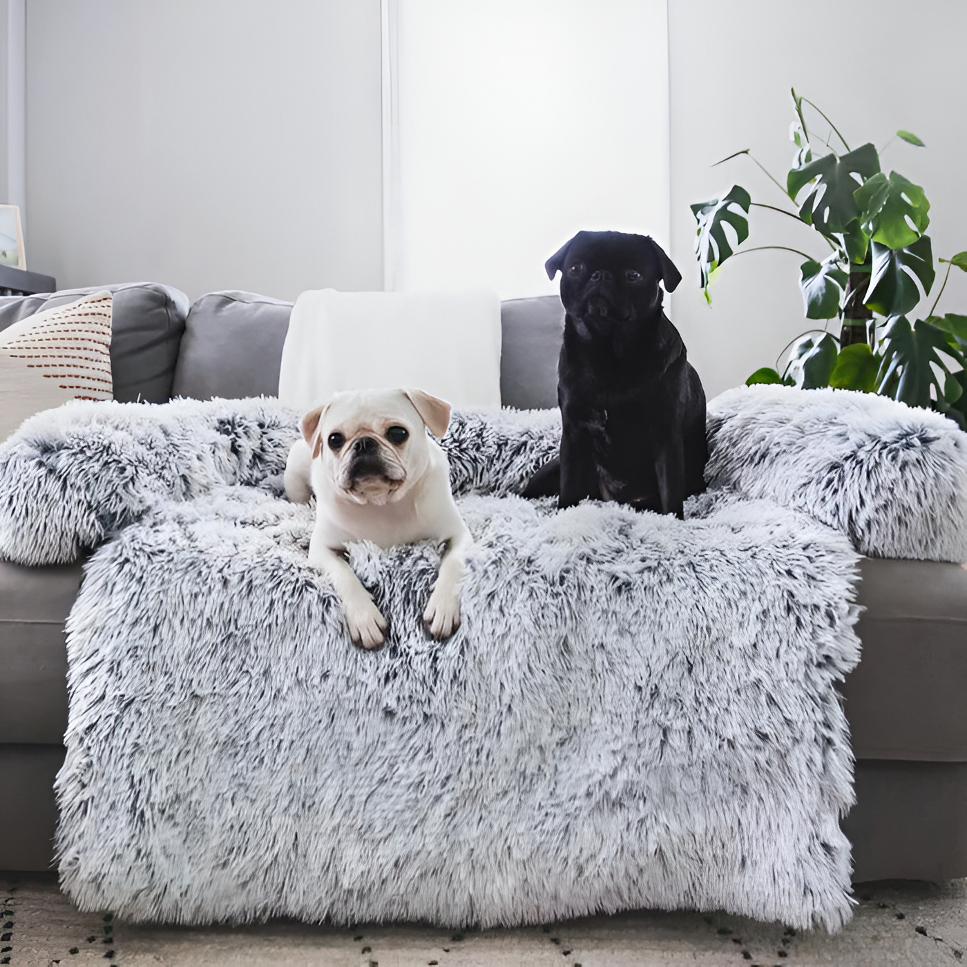 Comfy Plush Dog Sofa