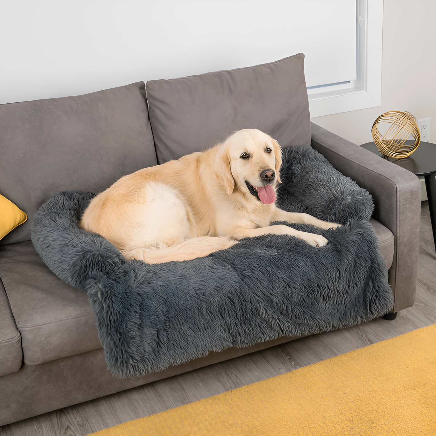 Comfy Plush Dog Sofa