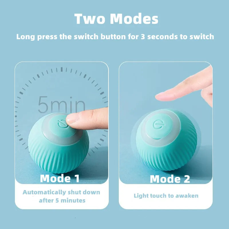 Self-Moving Cat Toy Ball
