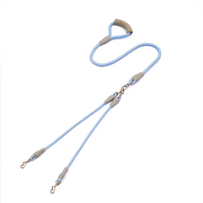 Strong Dual Dog Leash with Soft Handle