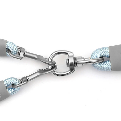 Strong Dual Dog Leash with Soft Handle