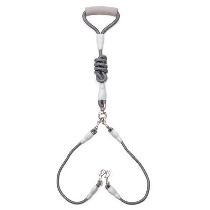 Strong Dual Dog Leash with Soft Handle