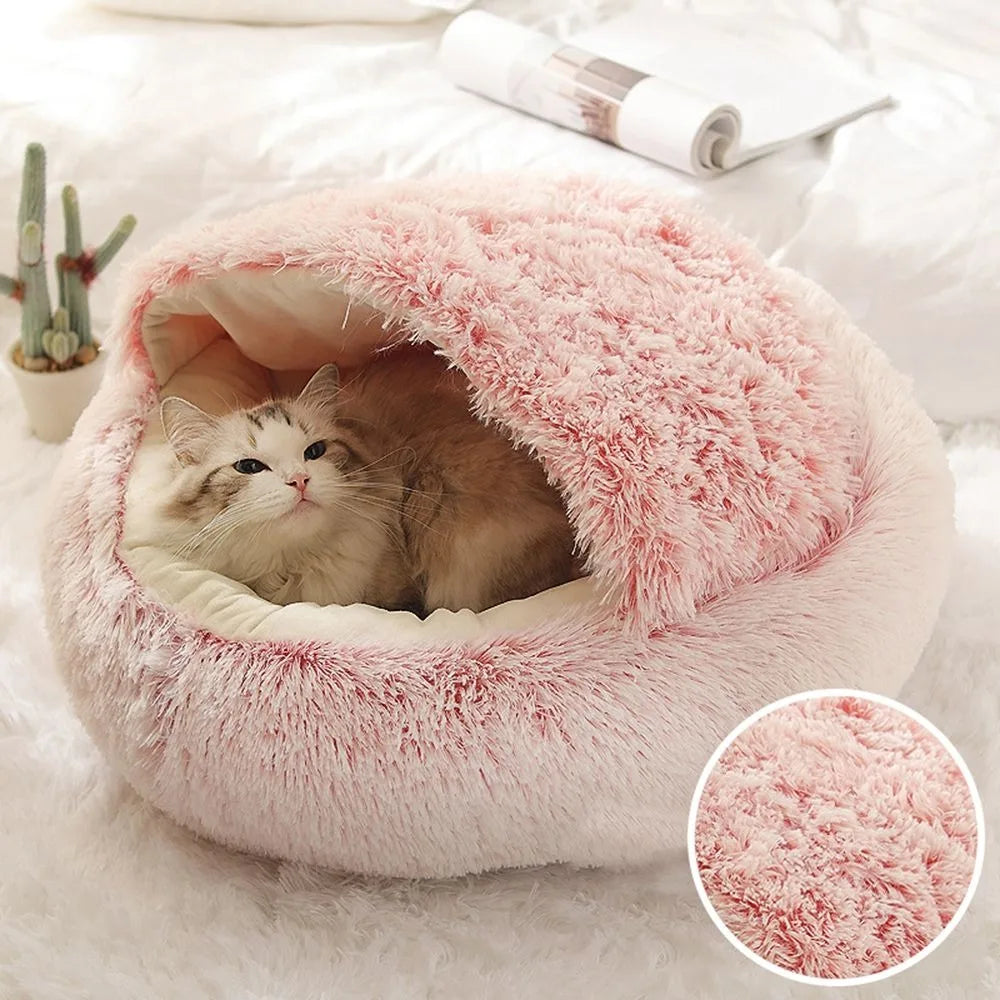 Enclosed Soft Cat Nest