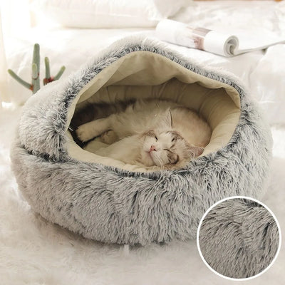 Enclosed Soft Cat Nest
