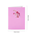 Cymbidium Orchids 3D Pop-Up Card
