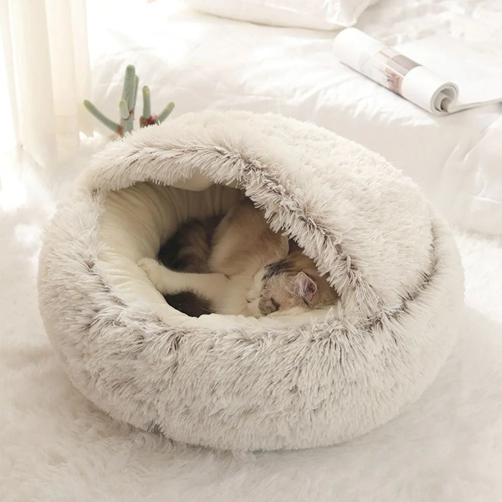 Enclosed Soft Cat Nest