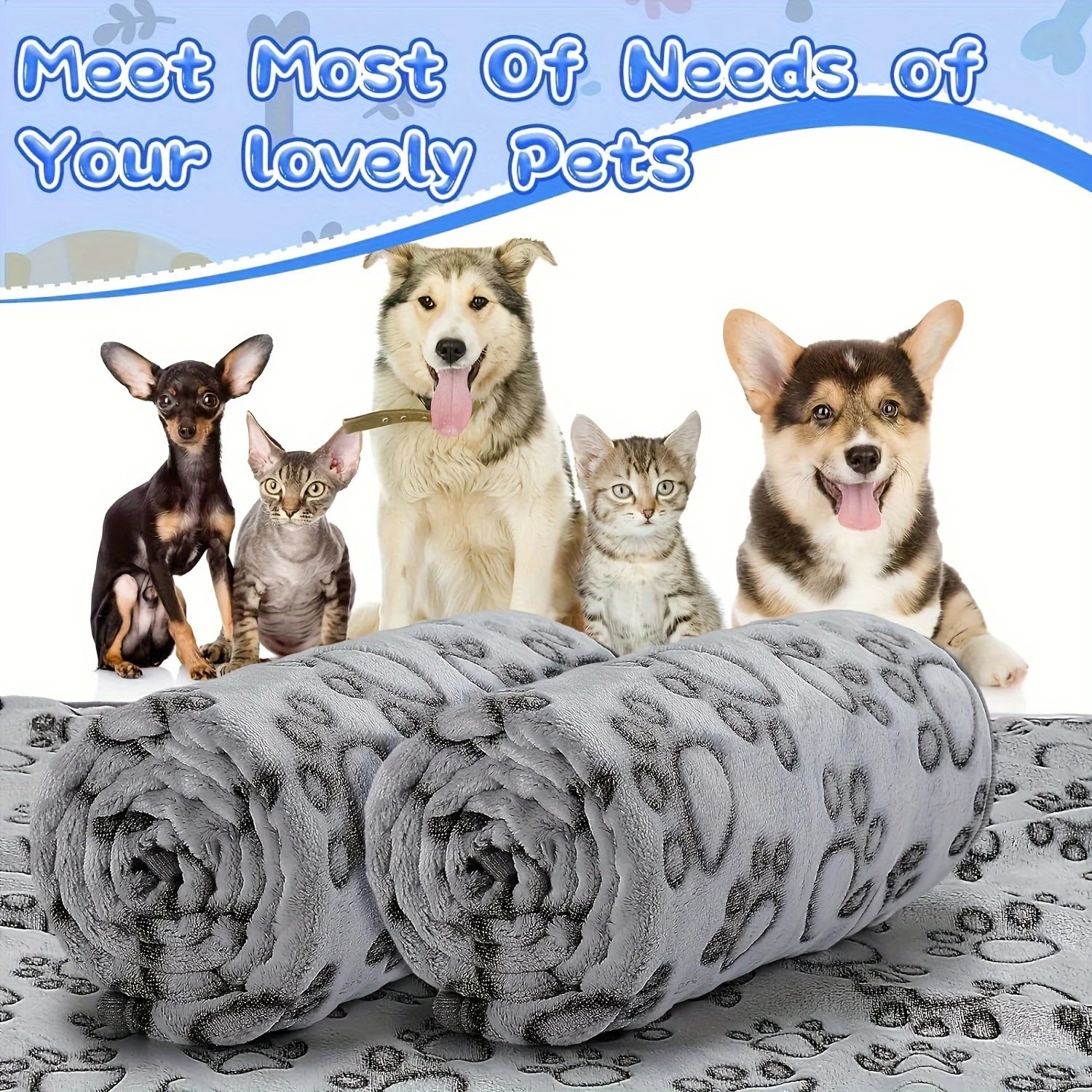 Soft Fluffy Pet Blanket