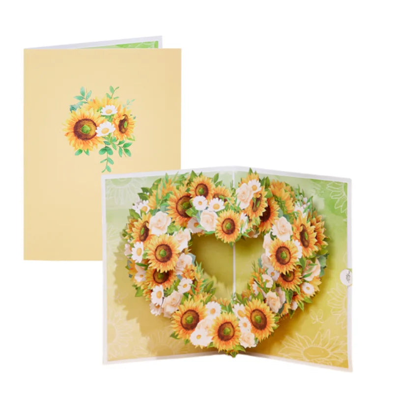 Cymbidium Orchids 3D Pop-Up Card
