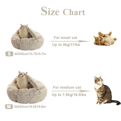 Enclosed Soft Cat Nest