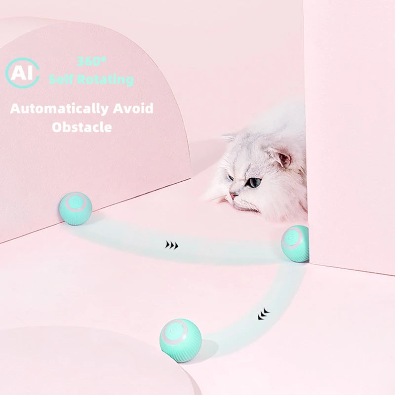 Self-Moving Cat Toy Ball